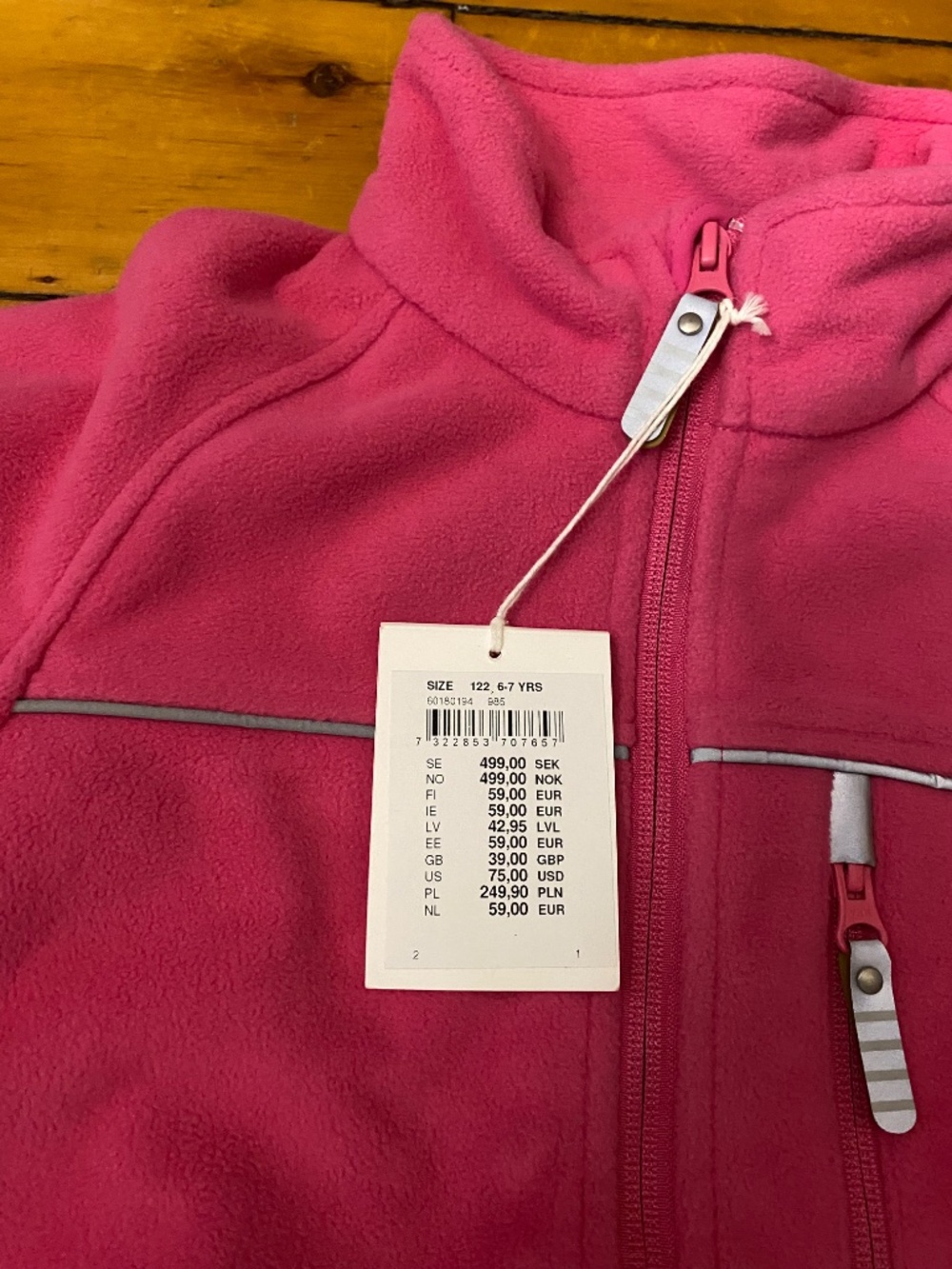 Pink Polarn O. Pyret Fleece Jacket - Picture 4 of 5